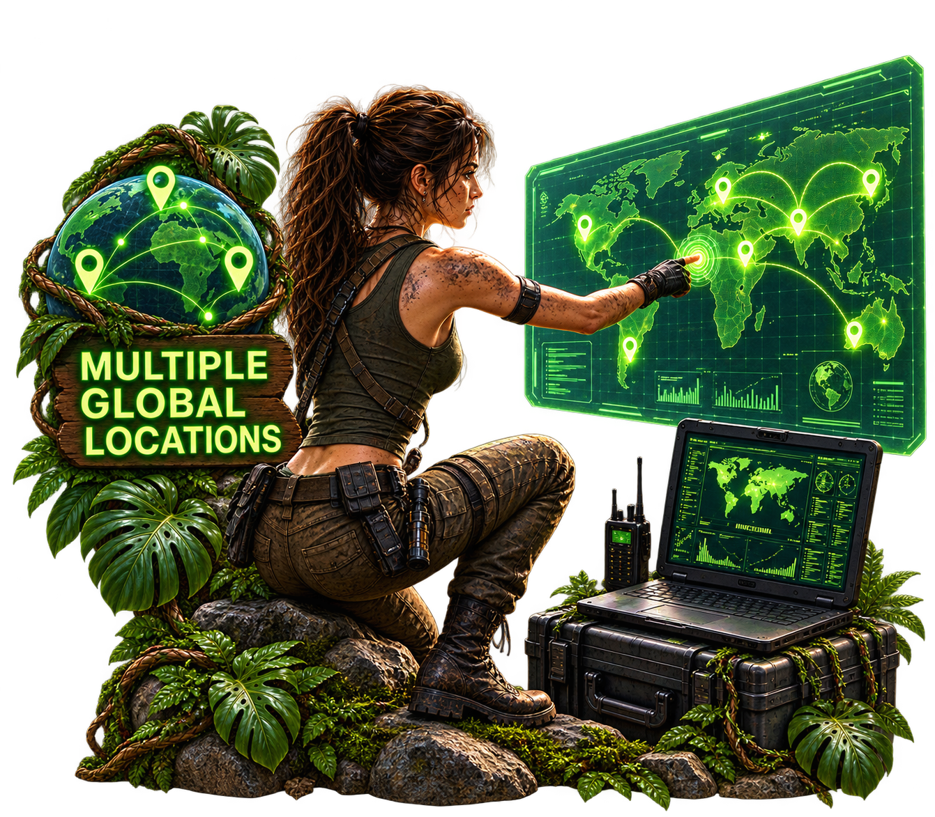 Global RDP server network